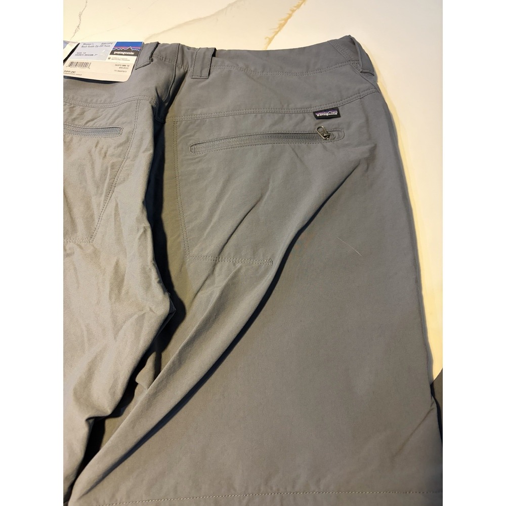 Patagonia Women Rock Guide Zip-Off Hiking Pants Size 10 Convertible UPF 40 NWT - Picture 6 of 11